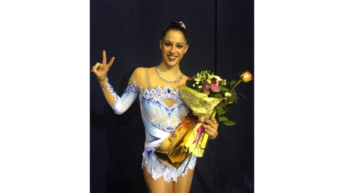 Carolina recibió el galardón de ‘Miss’ en el torneo de Minsk.