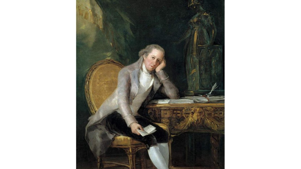Retrato de Jovellanos pintado por Goya. ARCHIVO