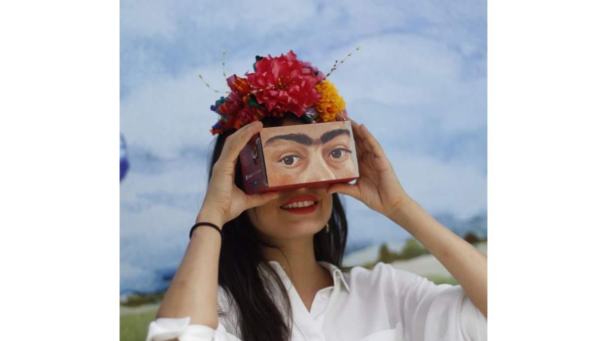 Imagen de ‘Las caras de Frida’, una exposición interactiva