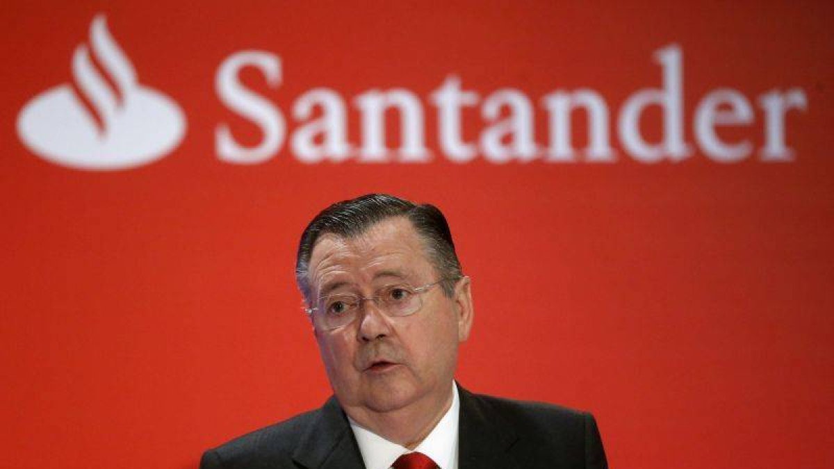 El Consejero Delegado del Santander, Alfredo Saenz.