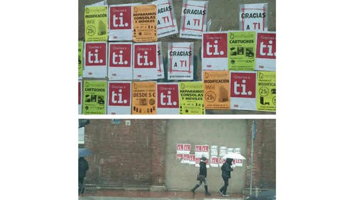 Imágenes de la campaña «Gracias a ti» aportadas por UPyD.