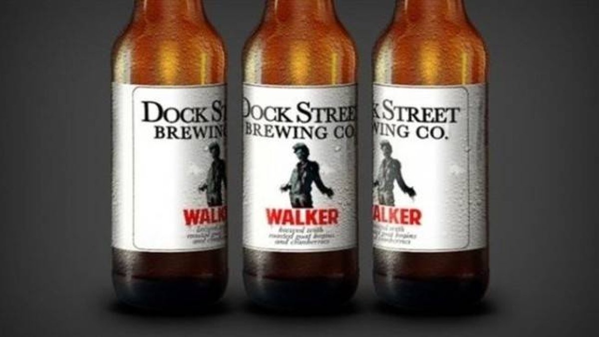 La cerveza de la serie 'The walking dead'.