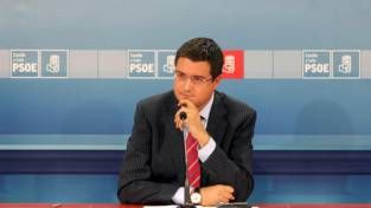 El futuro secretario autonómico del PSOE, Óscar López, en una imagen de archivo