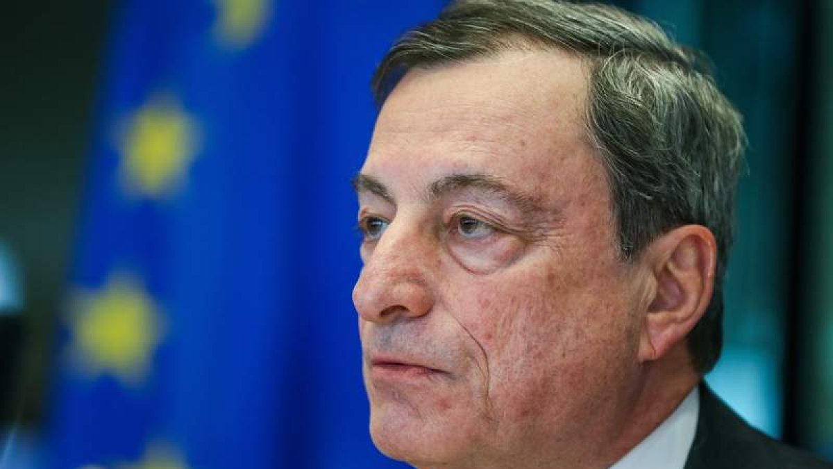 El presidente del Banco Central Europeo, Mario Draghi. STEPHANIE LECOCQ