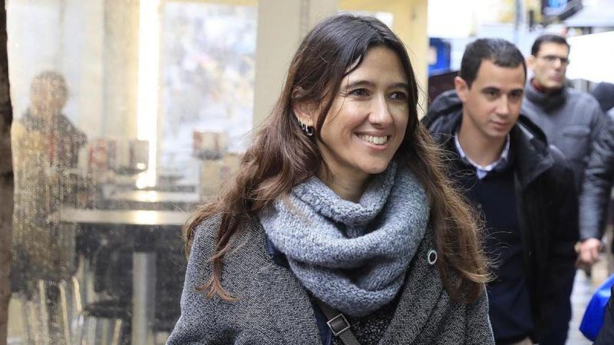 La alcaldesa de Santa Coloma de Gramenet, Núria Parlon, el pasado mes de diciembre.