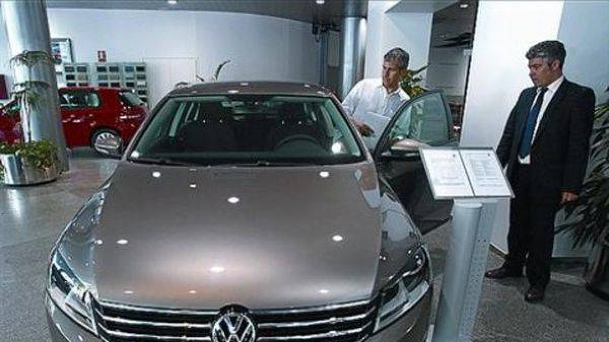 Concesionario de la marca Volkswagen.