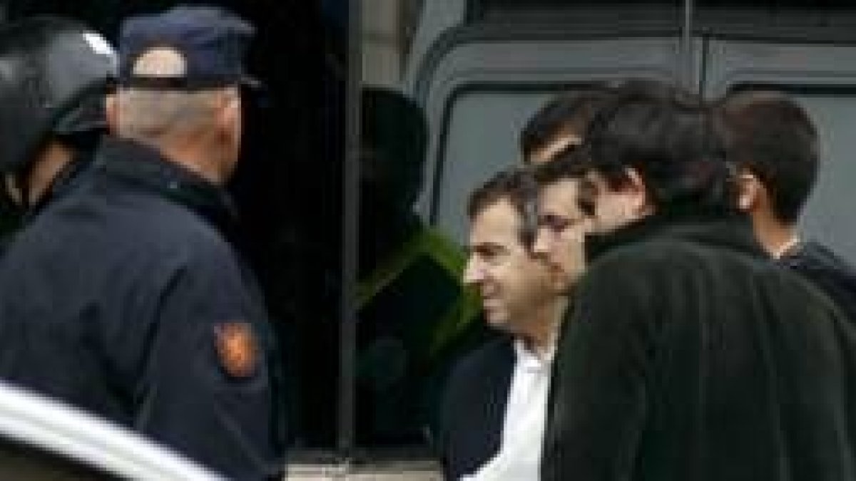 El jefe de la Policía Local, Ginés Jiménez, durante su detención