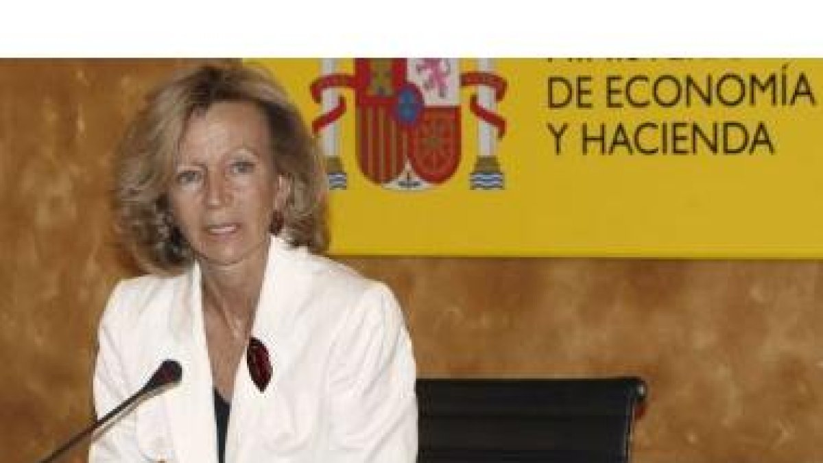 La vicepresidenta segunda del Gobierno, Elena Salgado