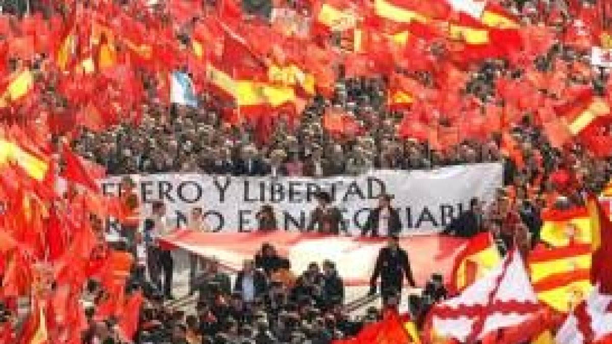 Los manifestantes pidieron que Navarra no sea «moneda de cambio» con ETA