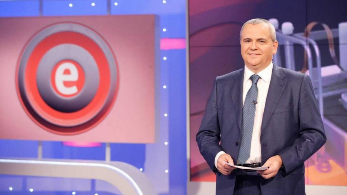 Juanma Romero en su programa Emprende del Canal 24 Horas de RTVE