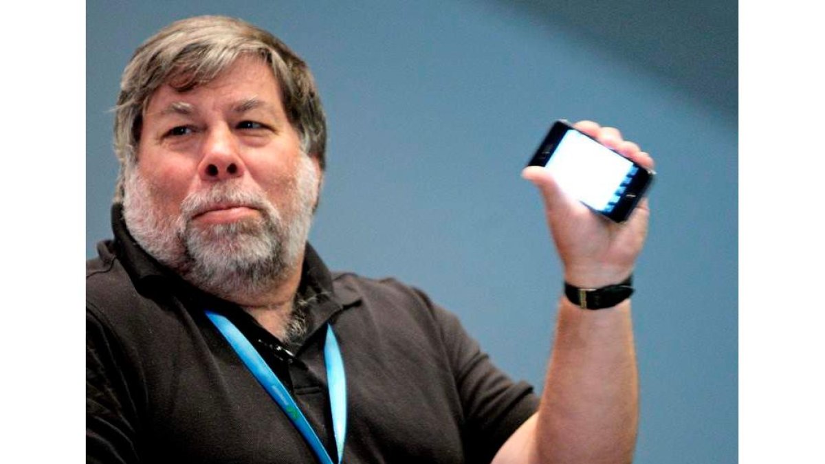 El ingeniero estadounidense Steve Wozniak siempre estuvo a la sombra del magnético Steve Jobs, fundador de Apple.