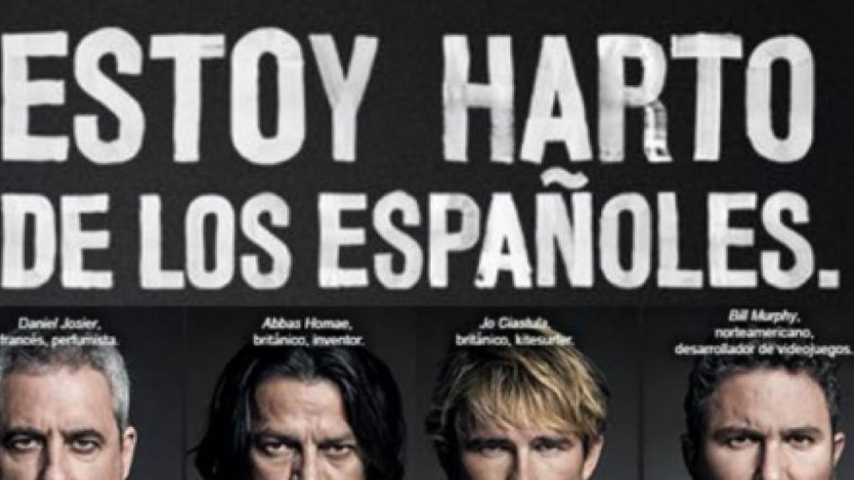 Campaña publicitaria "Estoy harto de los españoles"