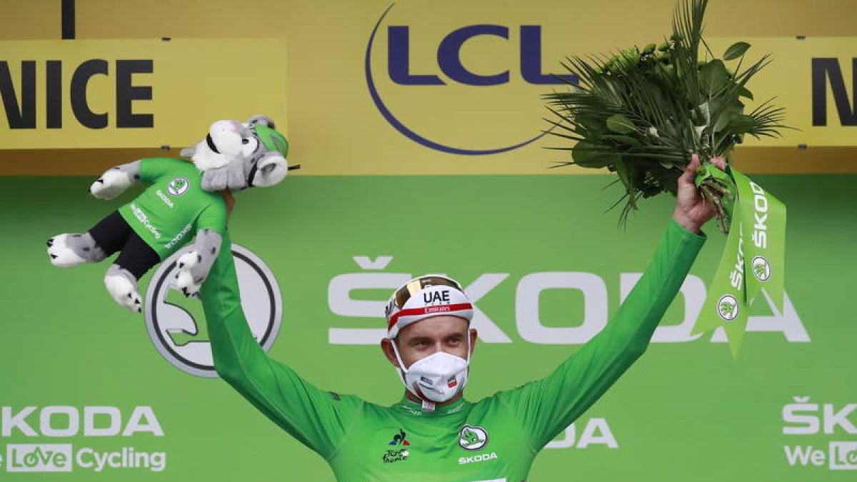 El noruego Alexander Kristoff se hizo con la primera etapa del Tour 2020. CHRISTOPHE PETIT-TESSON