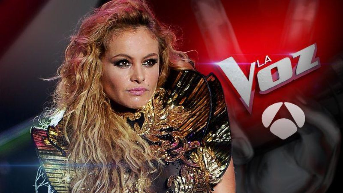 La cantante Paulina Rubio.