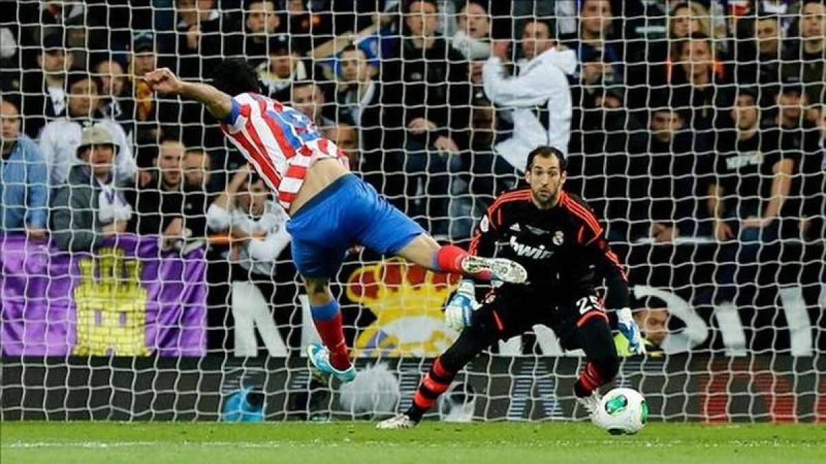 Imagen de la final de la Copa del Rey Real Madrid-Atlético de Madrid.
