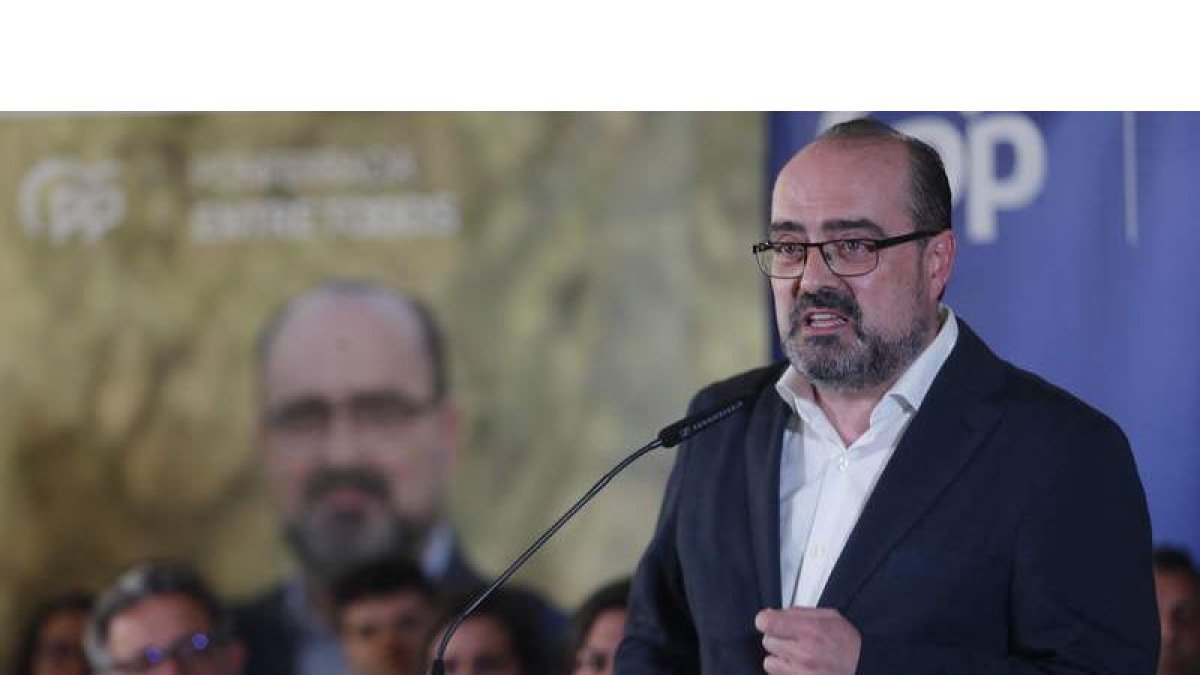 El candidato del PP a la Alcaldía de Ponferrada, Marco Morala. L. DE LA MATA