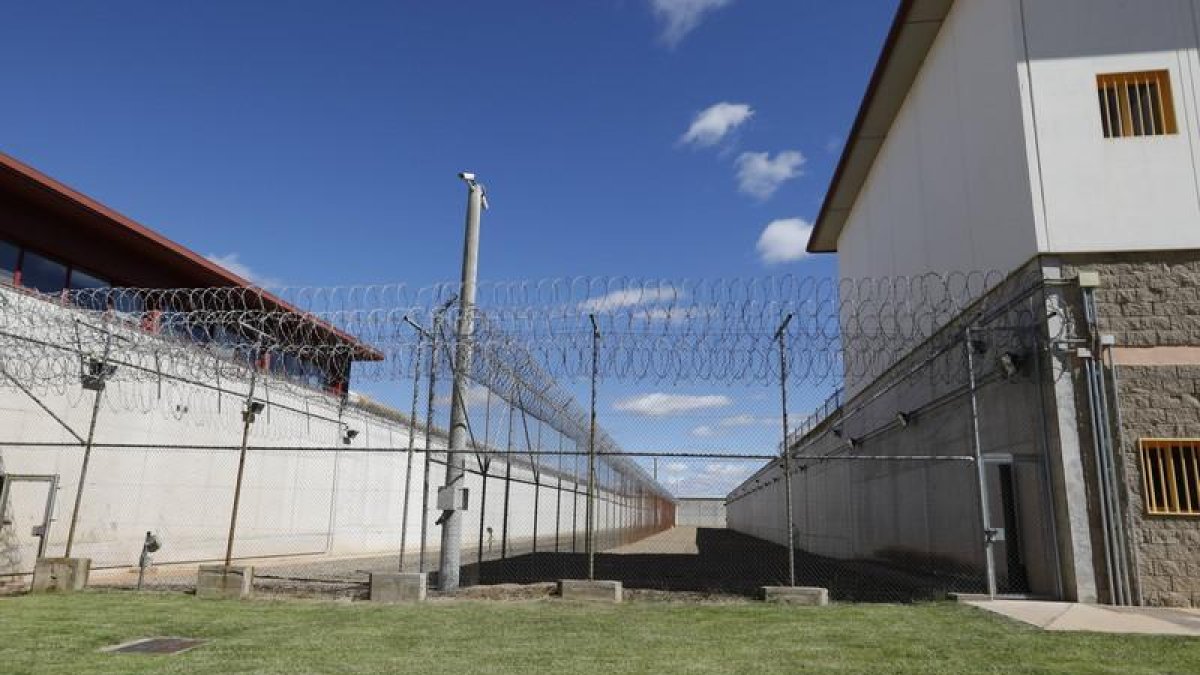 La prisión provincial de Villahierro, en Mansilla de las Mulas.