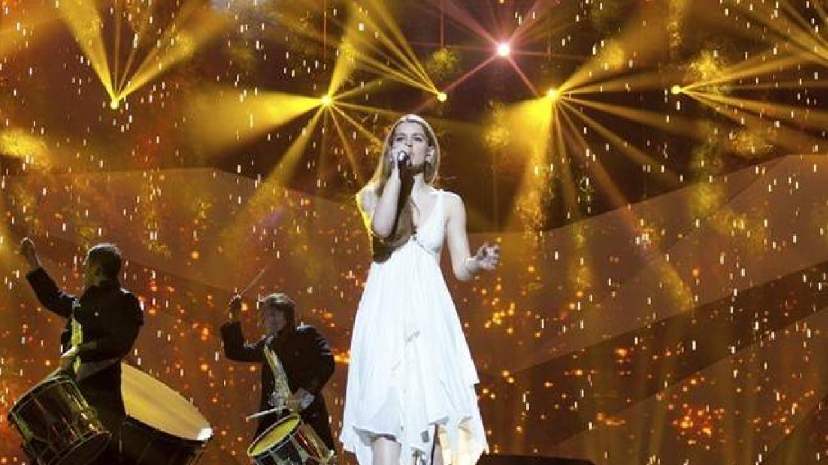 Emmelie de Forest, representante de Dinamarca en Eurovisión.