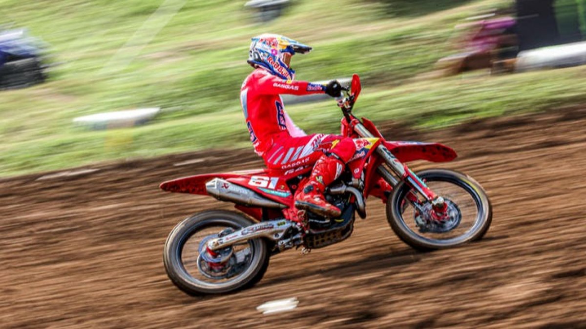 Imagen de archivo de un piloto de motocross. MARTÍN MUÑOZ