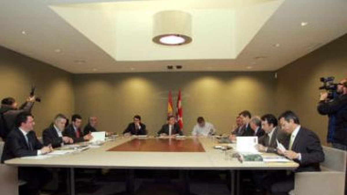 Reunión del Patronato de la Fundación  Villalar, en una imagen de archivo.