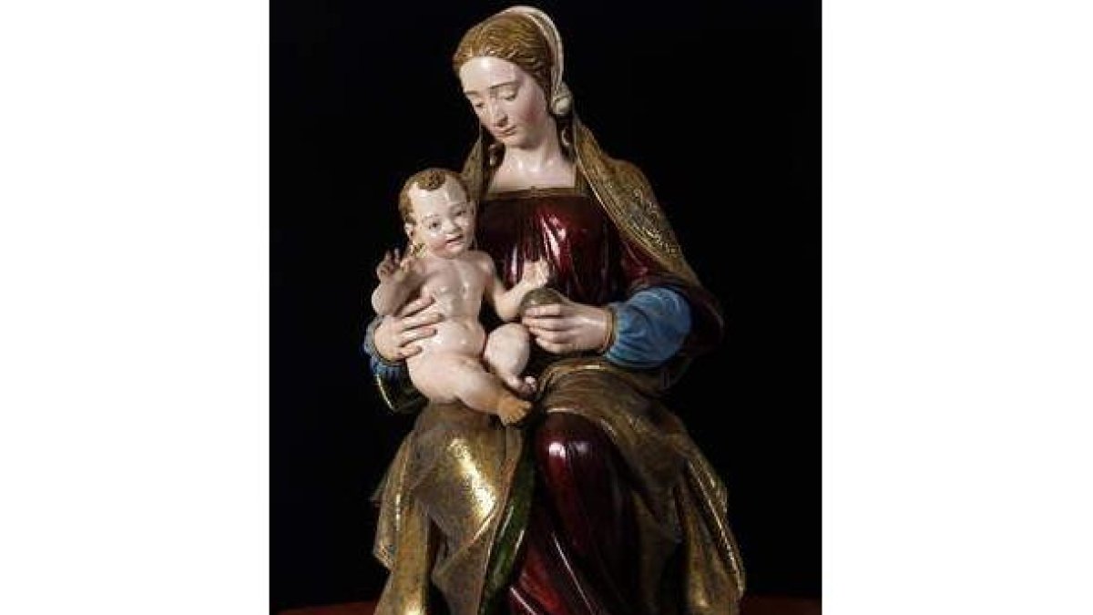 La Virgen con el Niño, del Museo Diocesano de León.