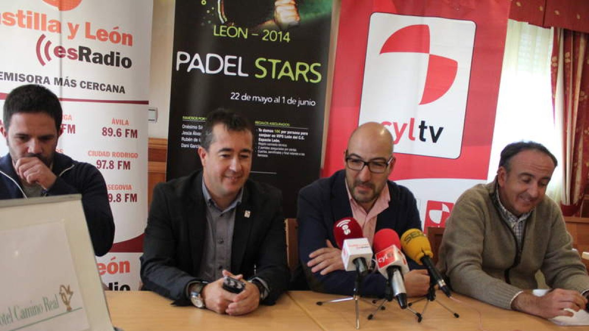 Un momento de la presentación del torneo en el Hotel Camino Real de la capital leonesa.