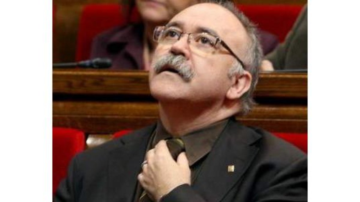 El dirigente de ERC, Josep Lluís Carod Rovira.