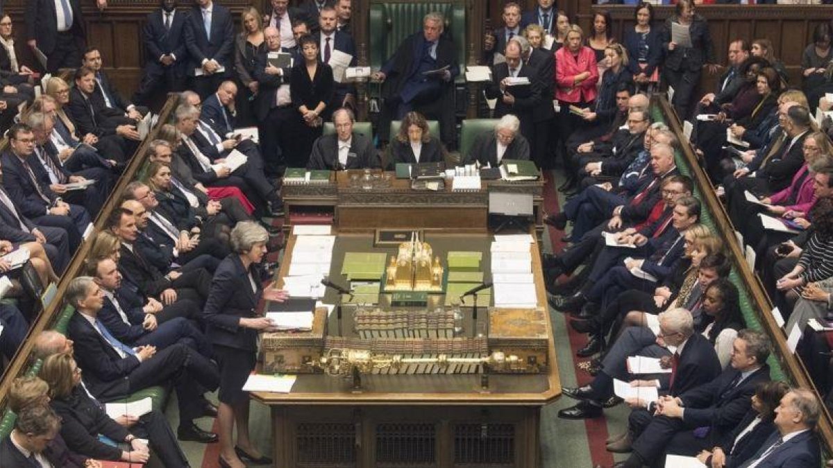 El Parlamento británico, el pasado 9 de enero
