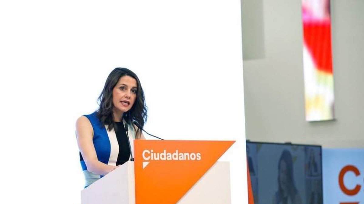 La portavoz de Ciudadanos, Inés Arrimadas. EFE