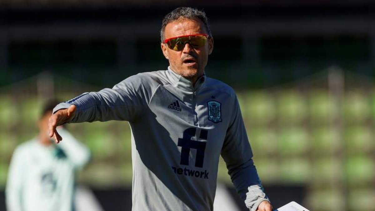 Luis Enrique valora en positivo el bagaje de la selección española. RFEF