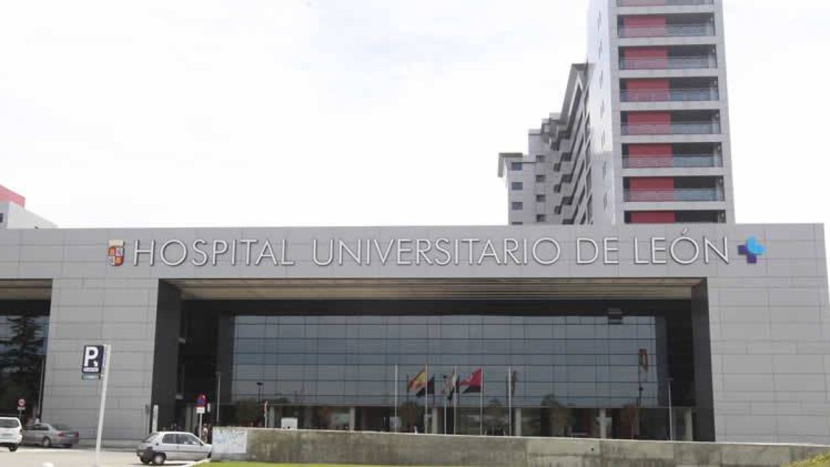 Vista del Hospital de León