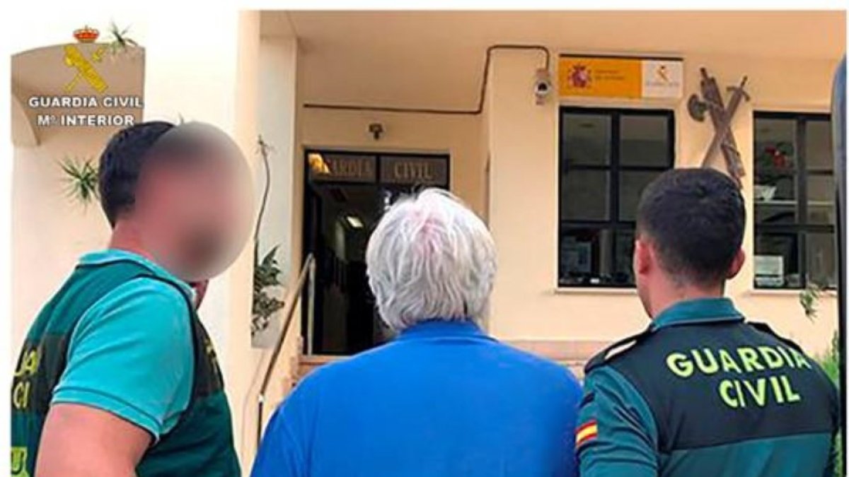 El holandés detenido por el fraude de la carne de caballo. GUARDIA CIVIL