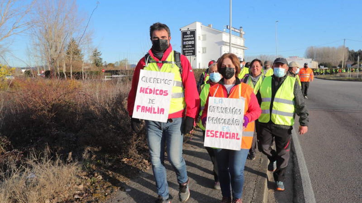 Cerca de cuatro mil personas participaron recientemente en la llamada Marcha Blanca. ANA F. BARREDO