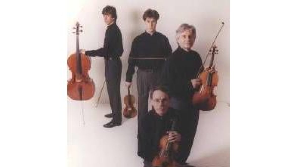 Imagen de archivo del cuarteto de música clásica