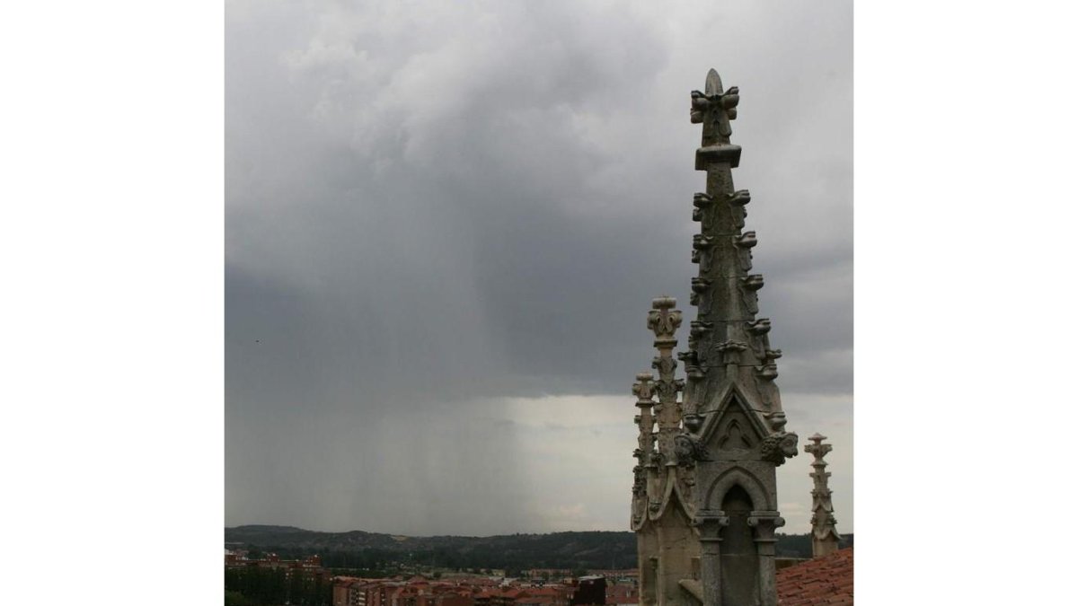 Uno de los pináculos de la Catedral.