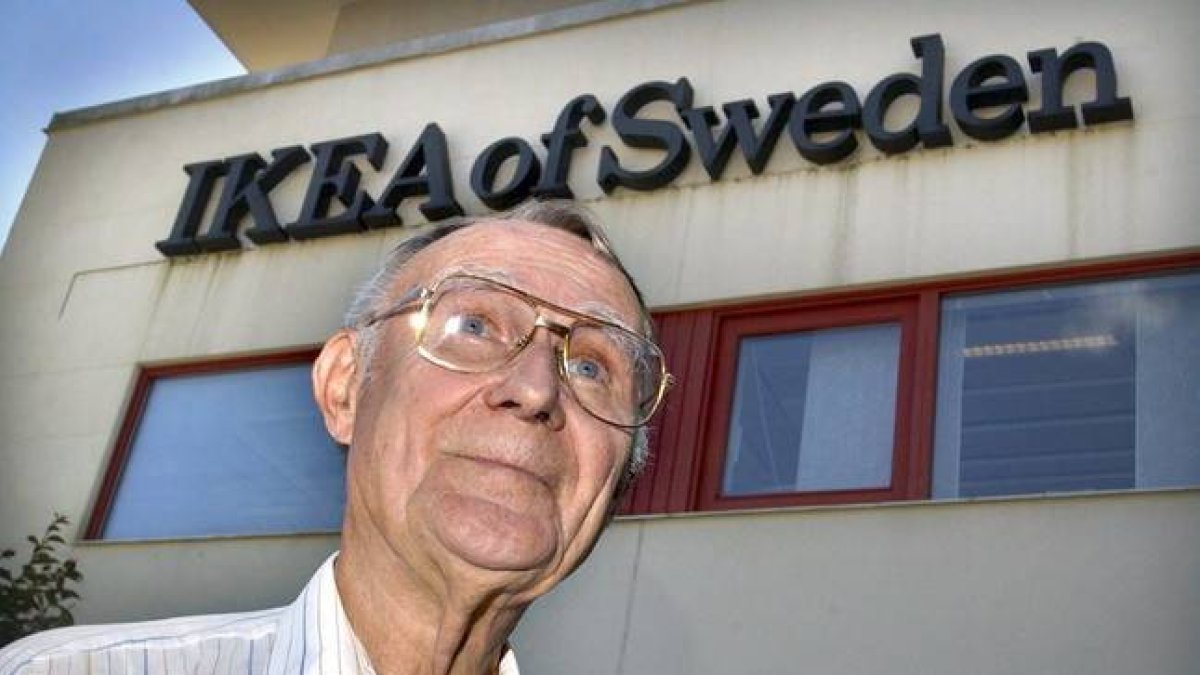 Ingvar Kamprad, el fundador de Ikea, en una imagen del 2002.