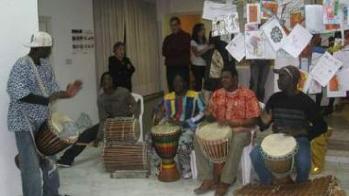 Demostración de música étnica de la edición de la feria celebrada el año pasado.