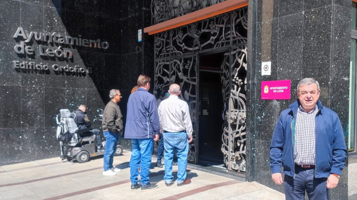 Justo Fernández, candidato de Ciudadanos en León. DL