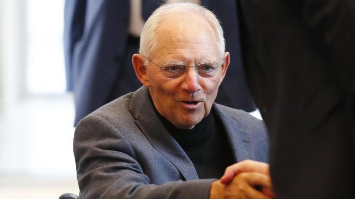 El ministro de Finanzas alemán, Wolfgang Schäuble.