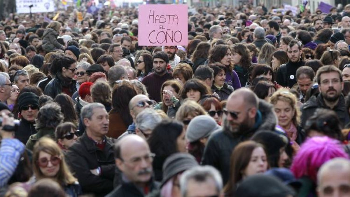 Manifestación contra la reforma del aborto hoy en Madrid
