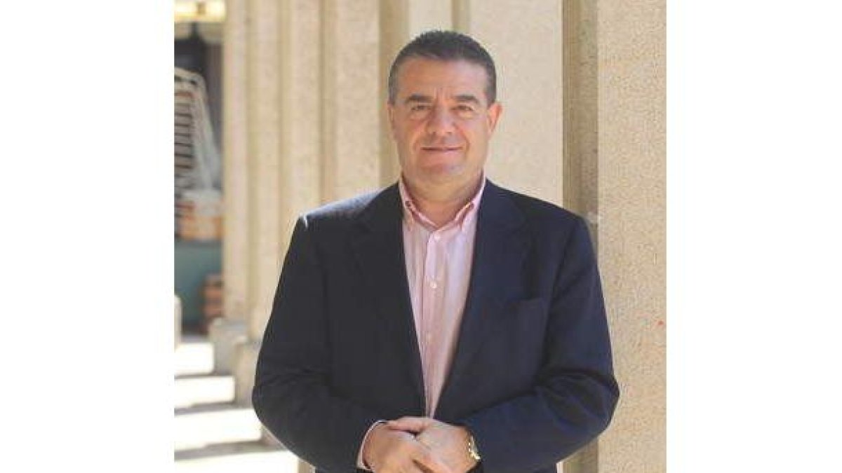 El candidato de IAP a la Alcaldía de Ponferrada, Ismael Álvarez.