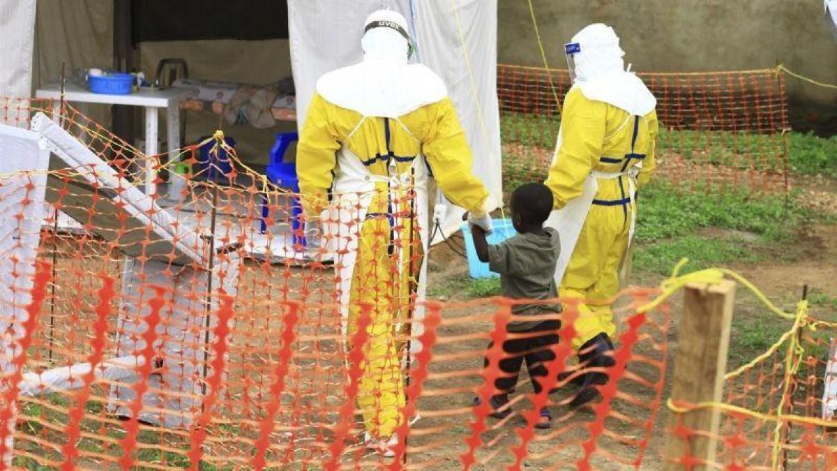 Ébola en el Congo, foto de archivo.