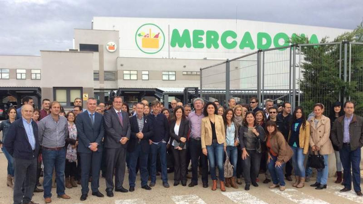 El equipo técnico que trabaja en la organización agraria Asaja de Castilla y León.