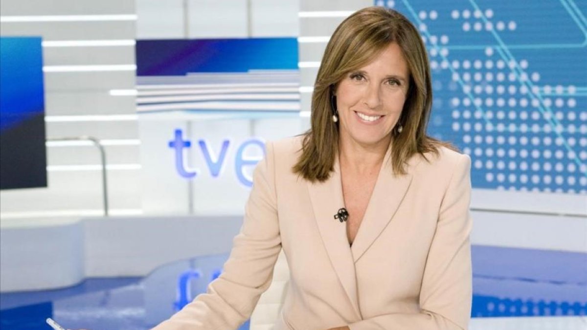 La periodista Ana Blanco, que iba a dar la noticia del encarcelamiento de Trapero en TVE.