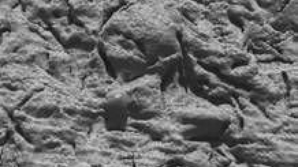 Imágenes de las rocas de Marte enviadas por el robot «Oportunity»