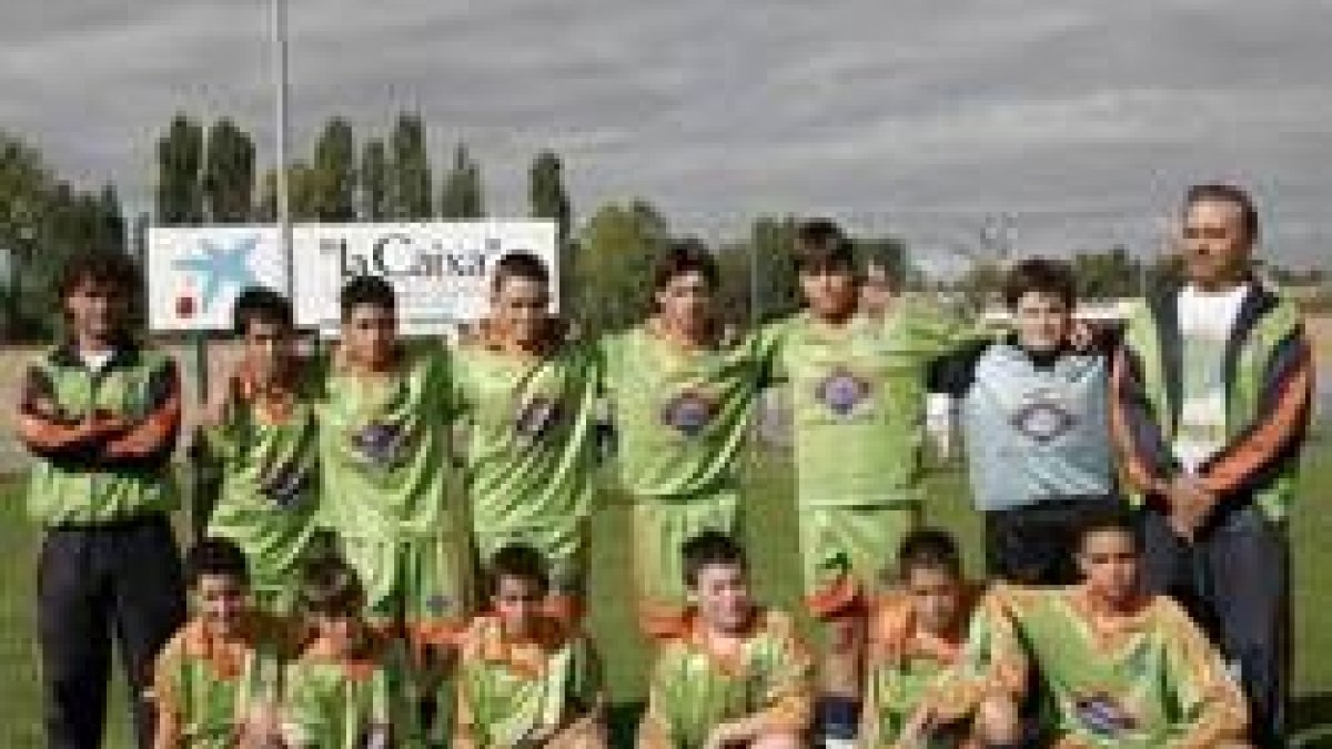 Formación del Club Deportivo Benavides que milita en la 1.ª División Provincial Infantil