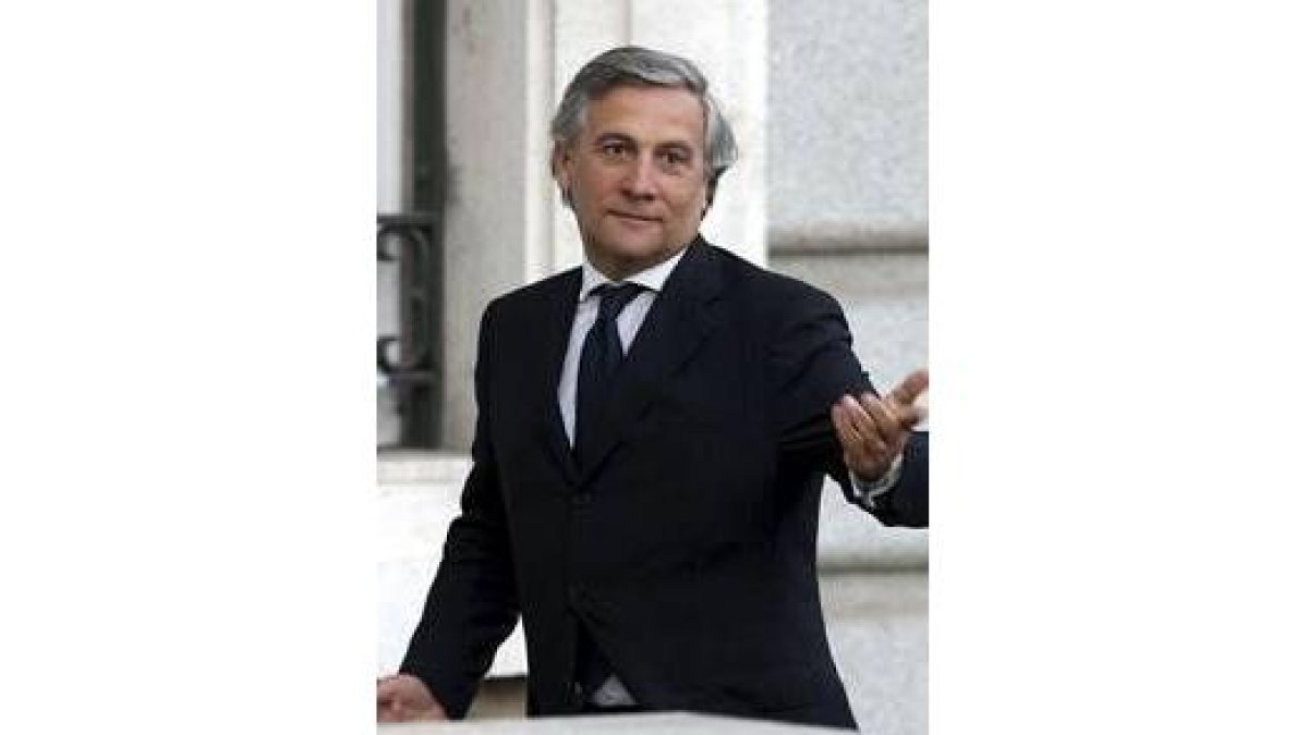 Antonio Tajani, comisario de Transportes