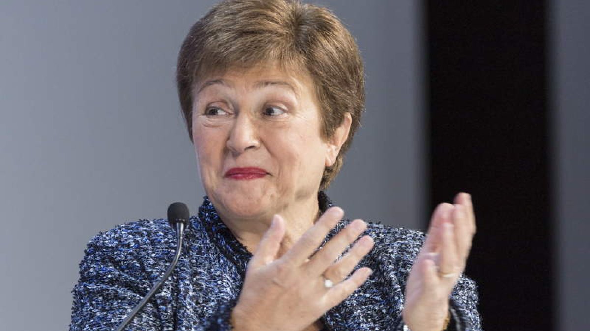 Kristalina Georgieva es la máxima responsable del Fondo Monetario Internacional.