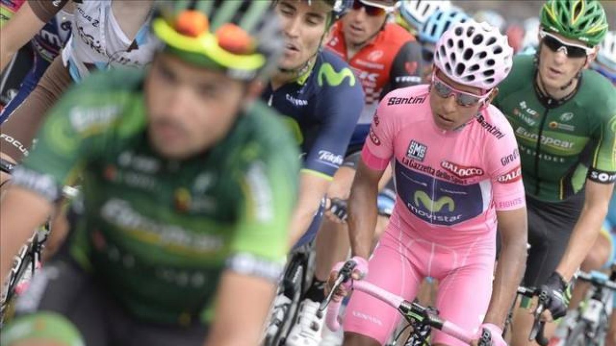 El colombiano Nairo Quintana, vencedor de la última edición del Giro.
