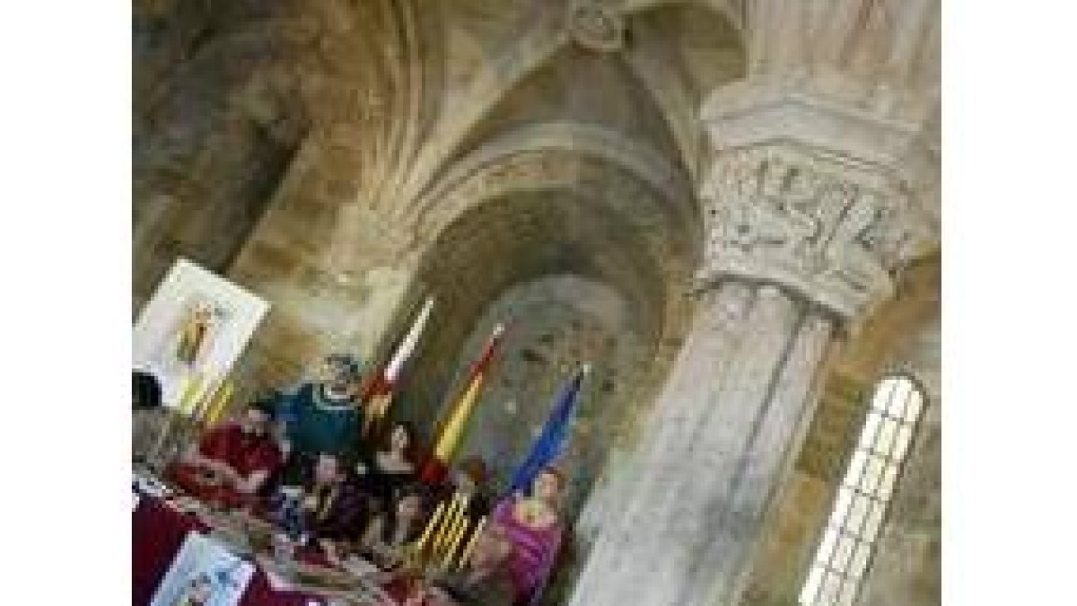 El Monasterio acogió la presentación de los actos medievales